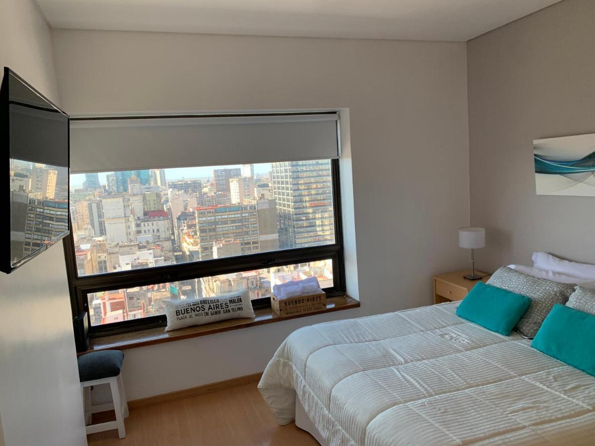 Buenos Aires View - Apart 2 Amb Sobre Av Corrientes Ngoại thất bức ảnh