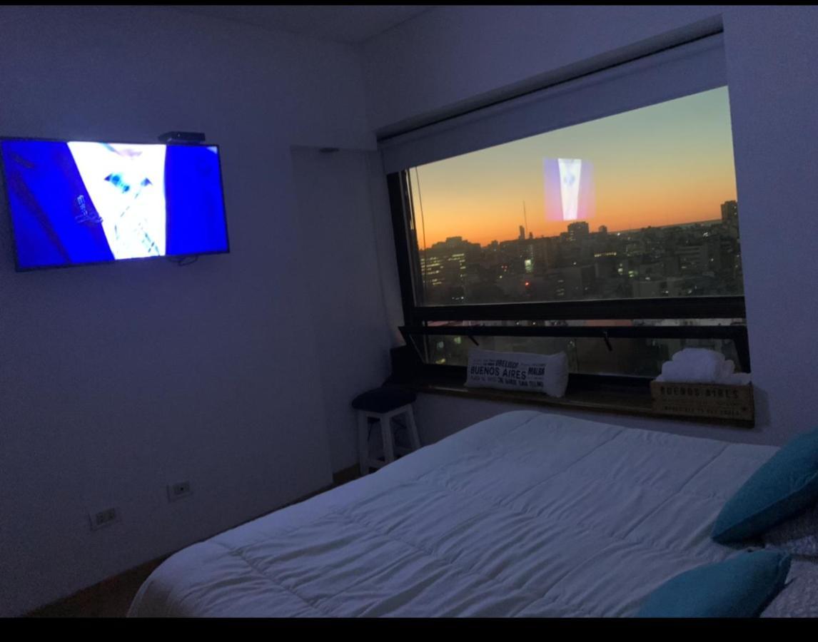 Buenos Aires View - Apart 2 Amb Sobre Av Corrientes Ngoại thất bức ảnh